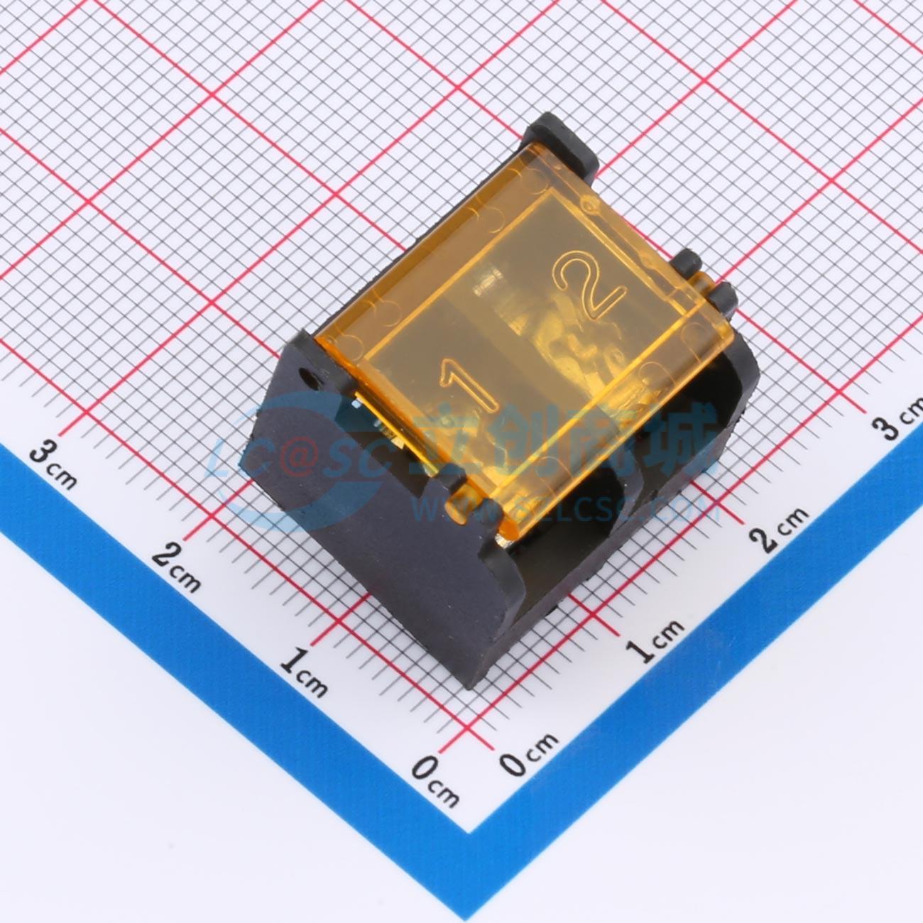 点击查看大图 MXHB9500G-9.5-02P-BK01A-Cu-S-A实物图