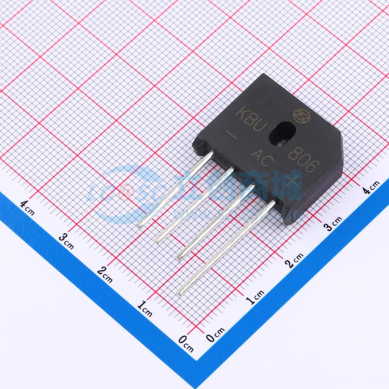 点击查看大图 KBU806实物图
