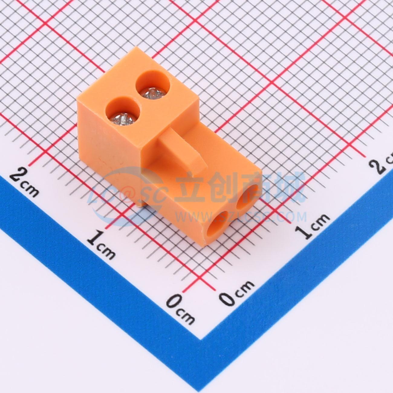 点击查看大图 MXHT396K-3.96-02P-OE01-Cu-S-A实物图