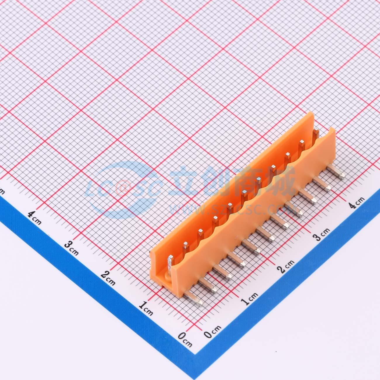 点击查看大图 MXHT396R-3.96-11P-OE01-Cu-A实物图