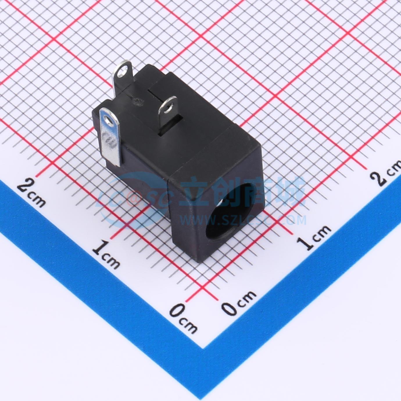 点击查看大图 DC005--2A-2.0-MN实物图