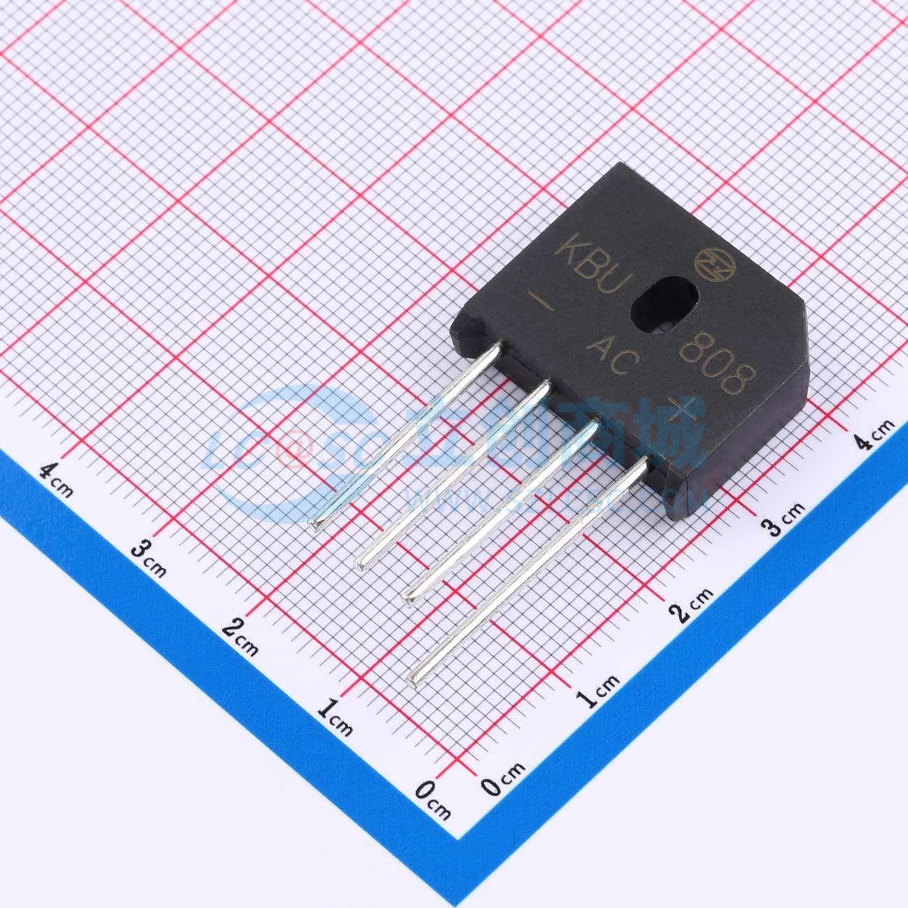 点击查看大图 KBU808实物图
