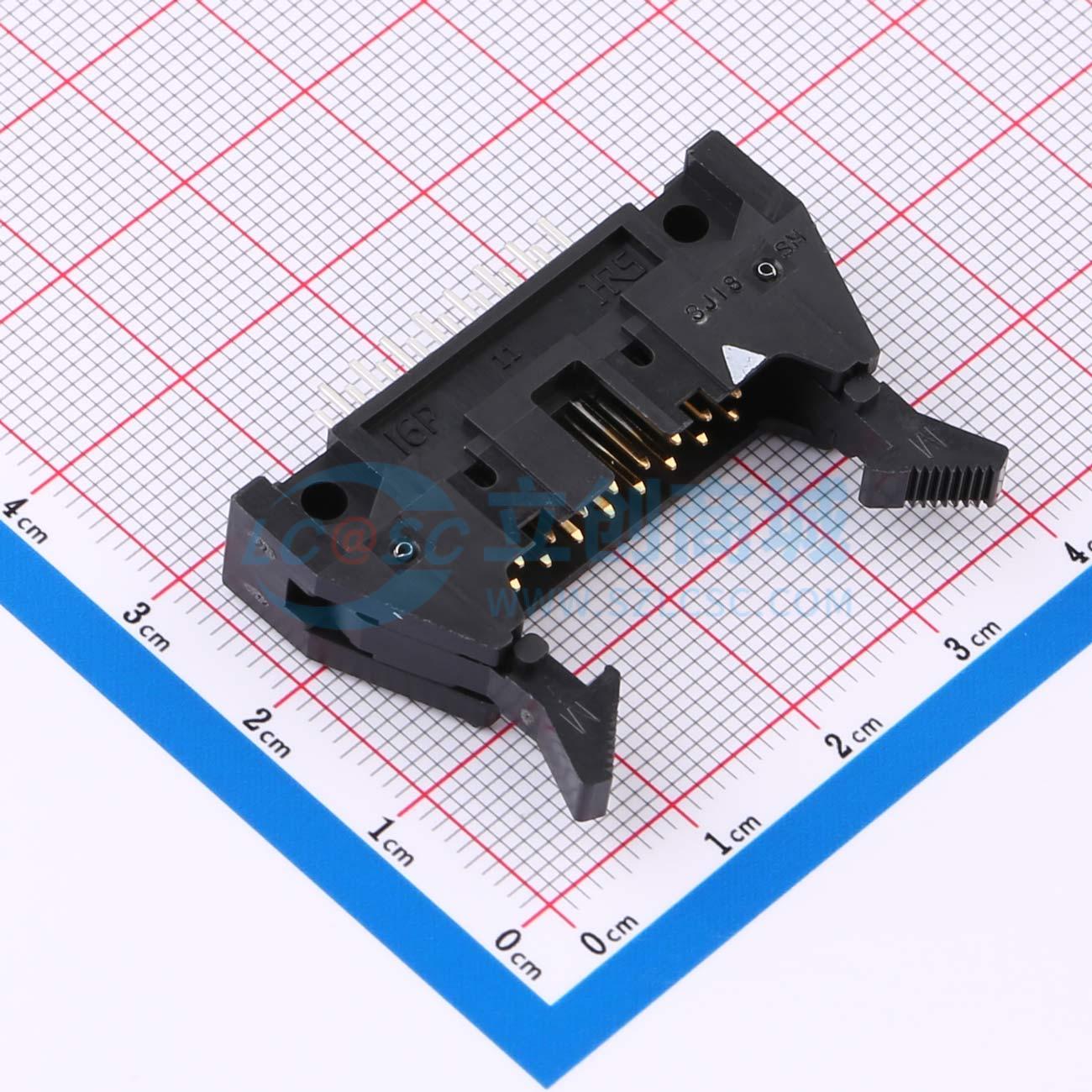 点击查看大图 HIF3BA-16PA-2.54DSA(63)实物图