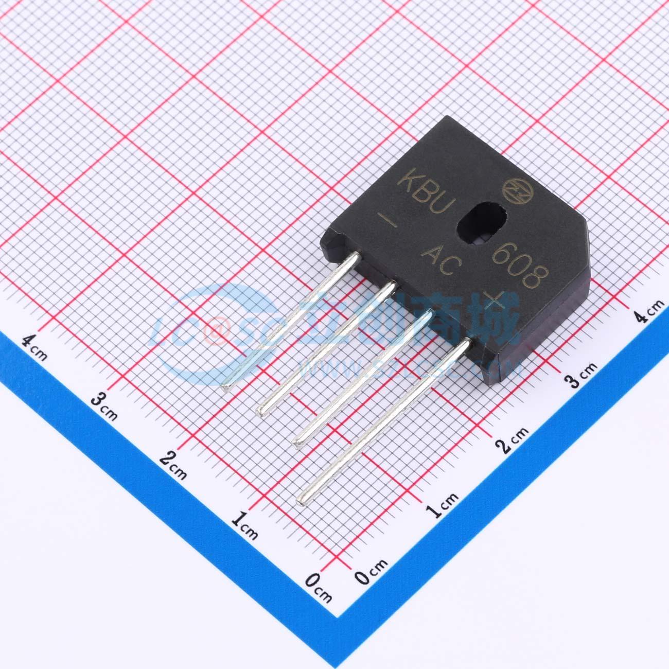 点击查看大图 KBU608实物图