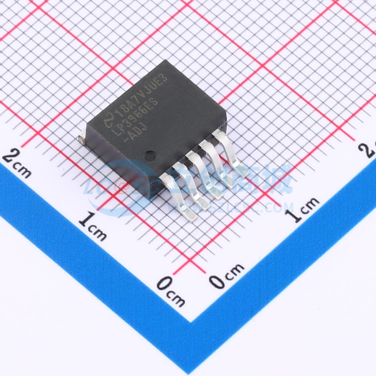 点击查看大图 LP3966ES-ADJ/NOPB实物图