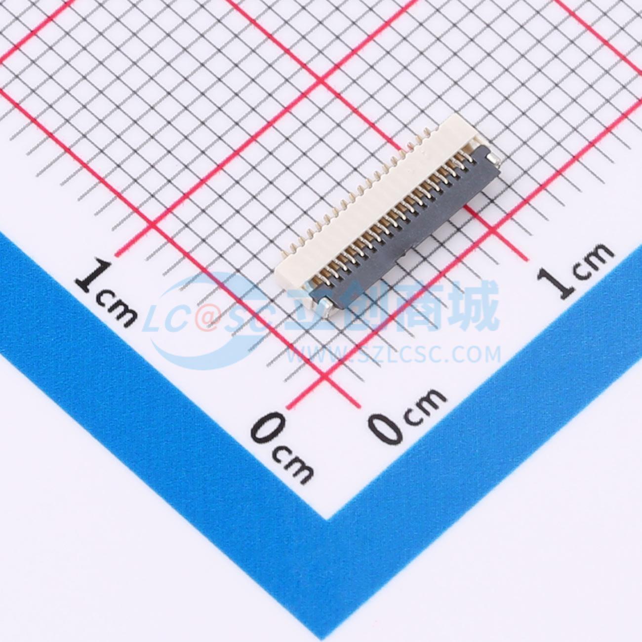 点击查看大图 HC-FPC-0.5-18P-FH10实物图