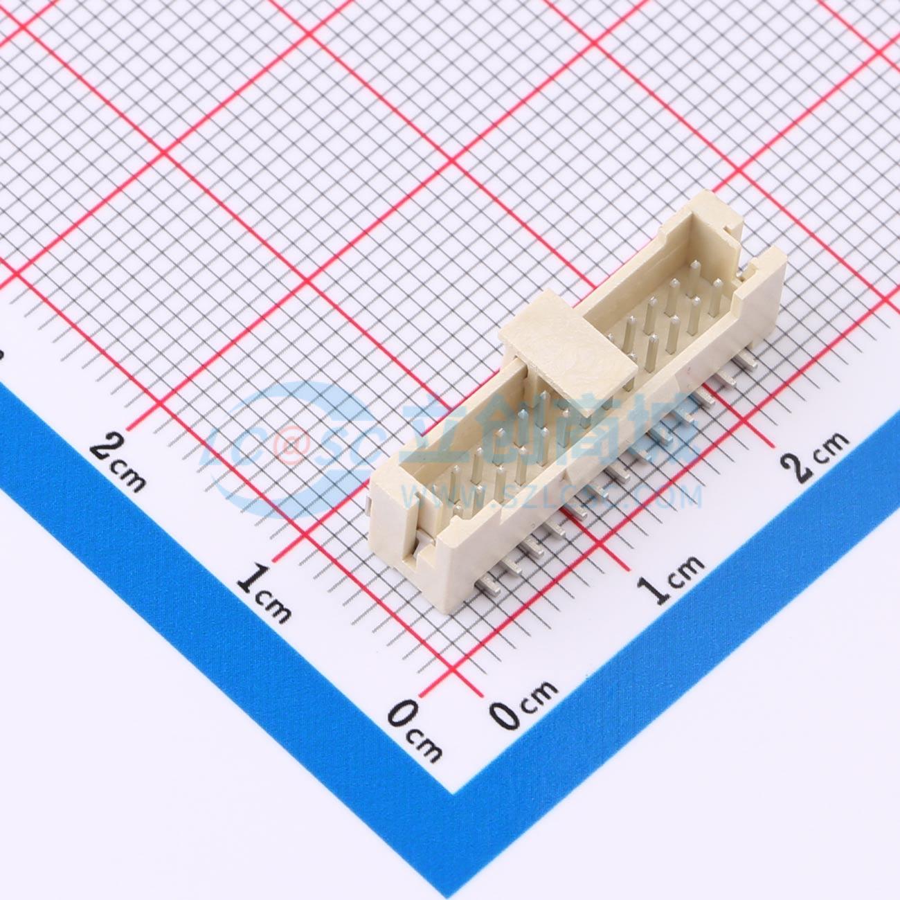 点击查看大图 HDGC1501WVA-S-2x13P-2实物图