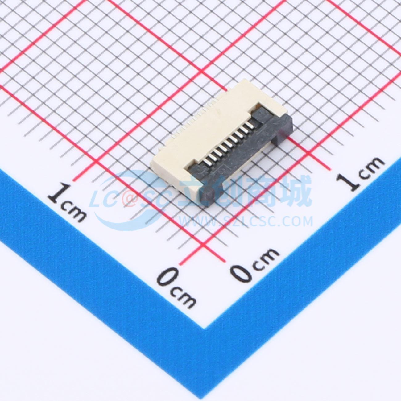 点击查看大图 HC-FPC-0.5-9P-FH20实物图