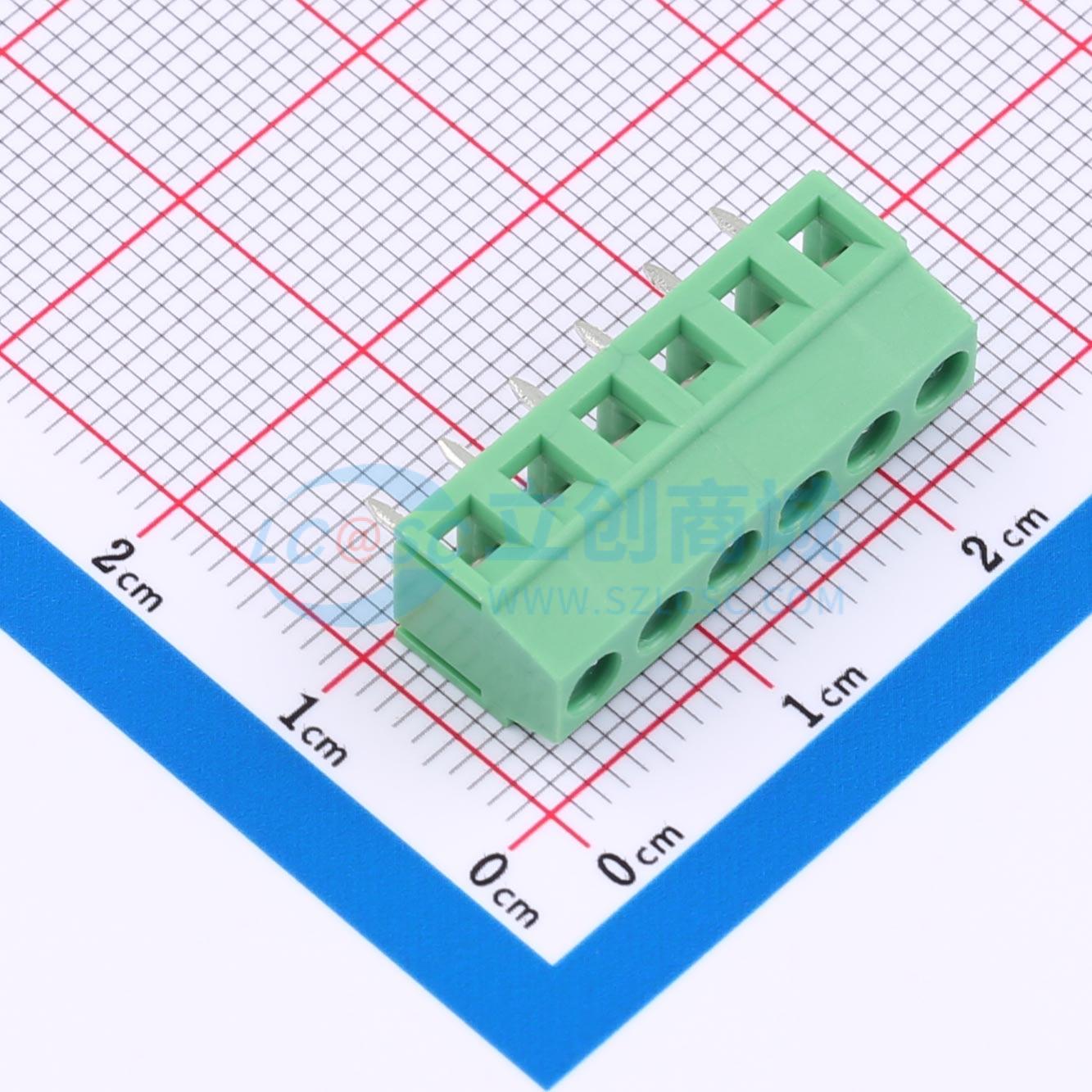 点击查看大图 BX-DG28L-3.81-6P实物图