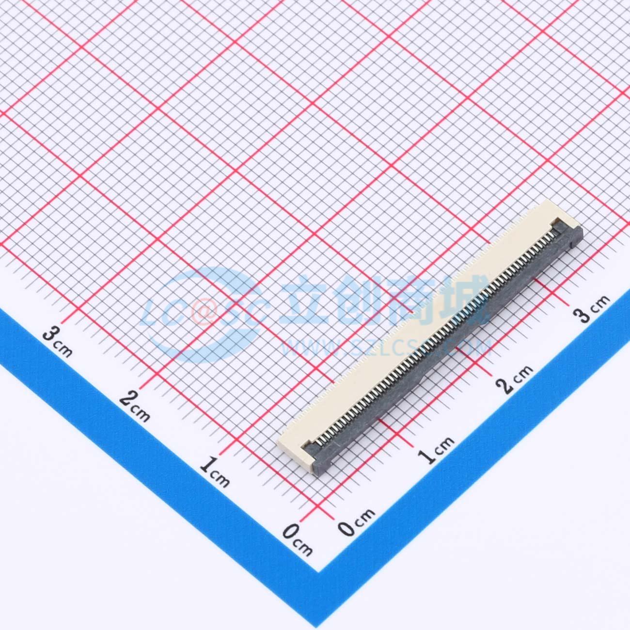 点击查看大图 HC-FPC-0.5-60P-FH20实物图