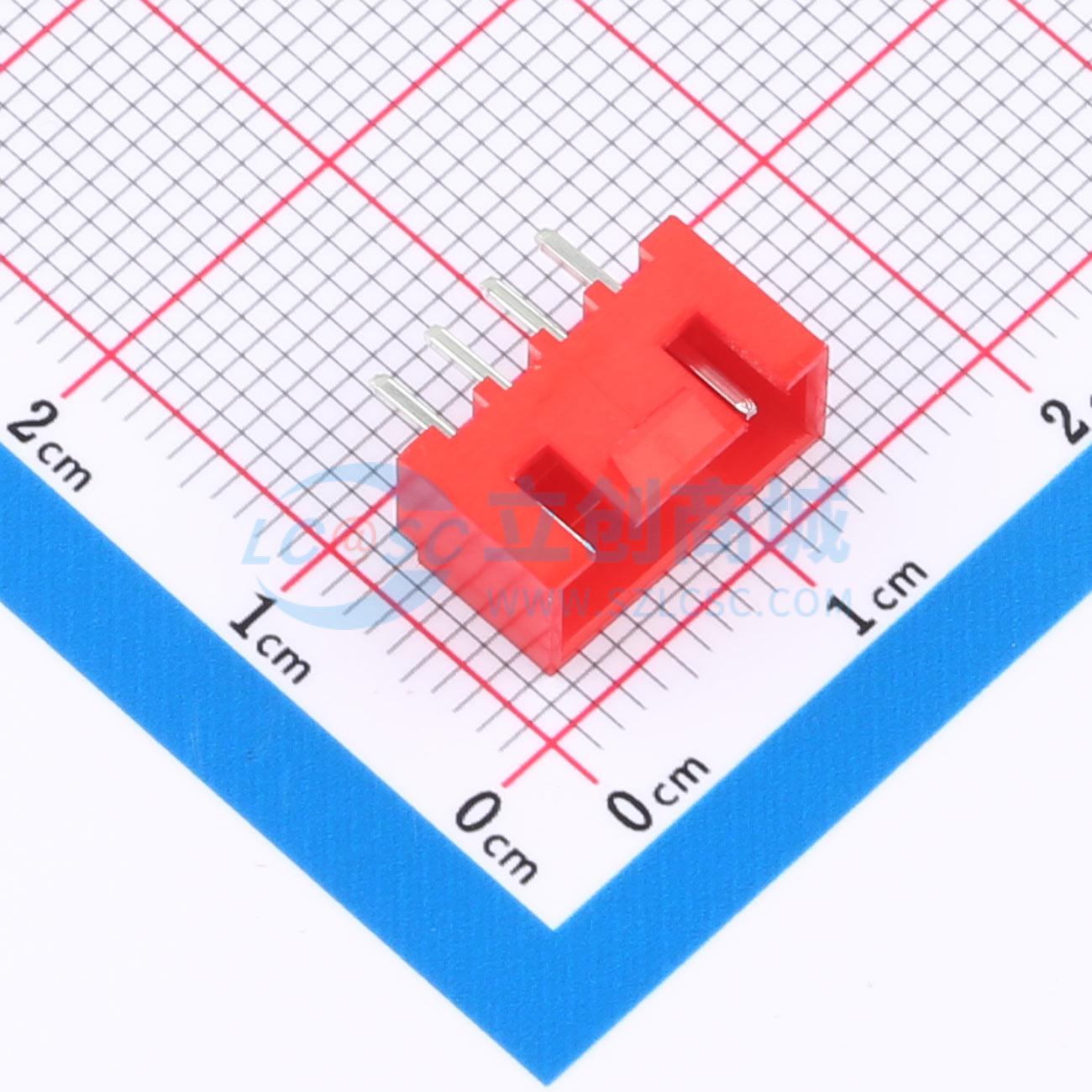 点击查看大图 HX-XHB2.54-4PZZ-R实物图