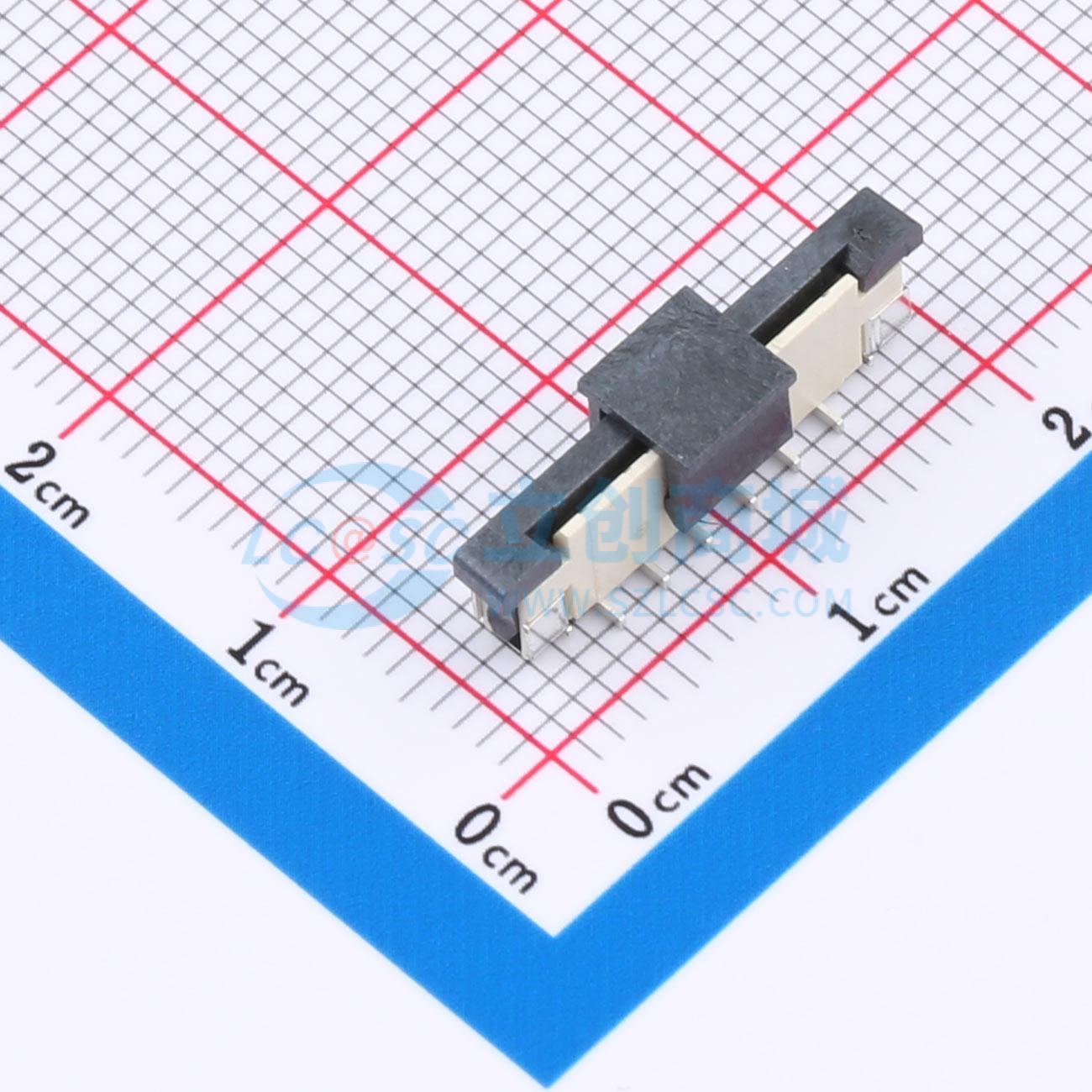 点击查看大图 HC-FPC-1.0-12P-LH25实物图