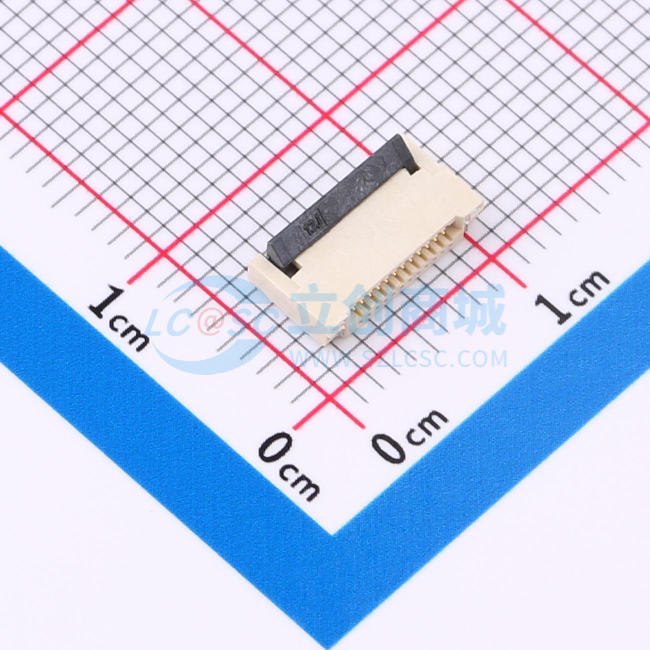 点击查看大图 HC-FPC-0.5-12P-FHH20实物图