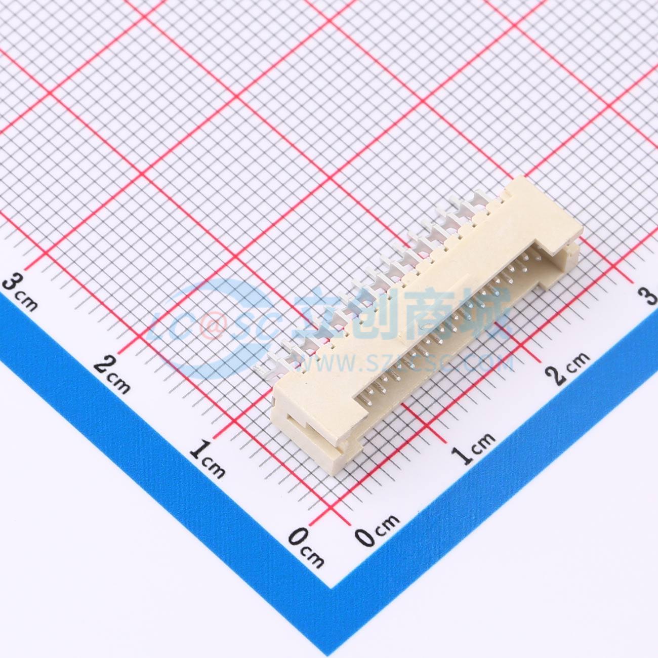 点击查看大图 HDGC1501WRA-S-2x15P-2实物图