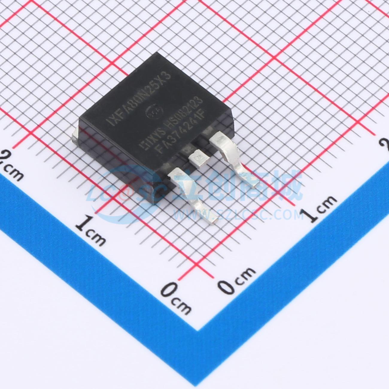 点击查看大图 IXFA80N25X3实物图