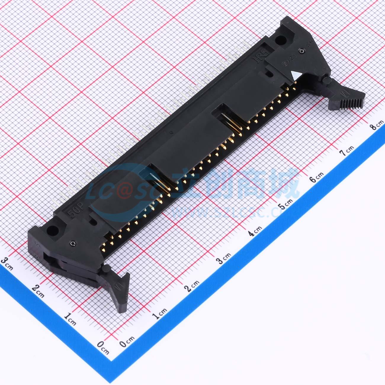 点击查看大图 HIF3BA-50PA-2.54DSA(63)实物图