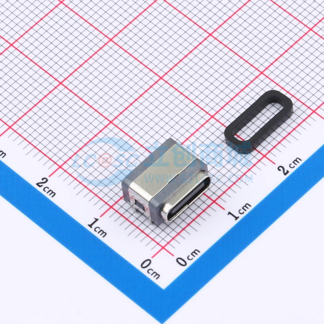 点击查看大图 JS06T-TYPE-C150-DWH4-FSQ实物图