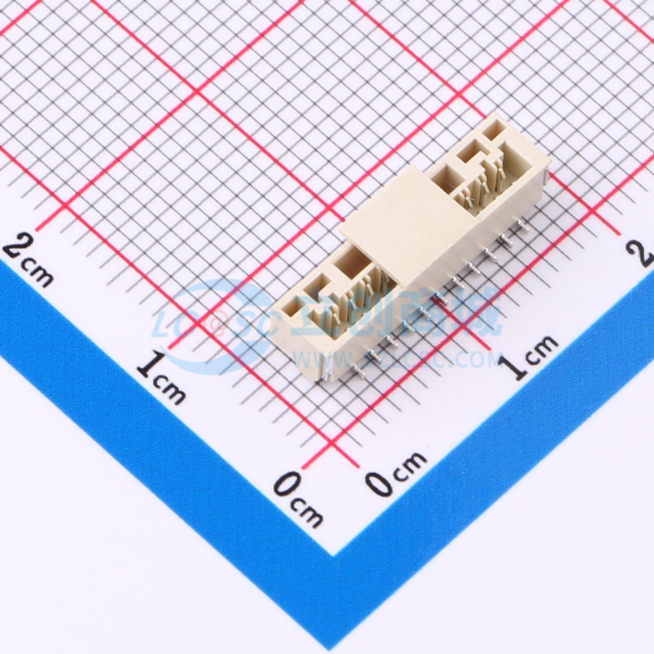 点击查看大图 ZX-GH1.25-11PLT实物图