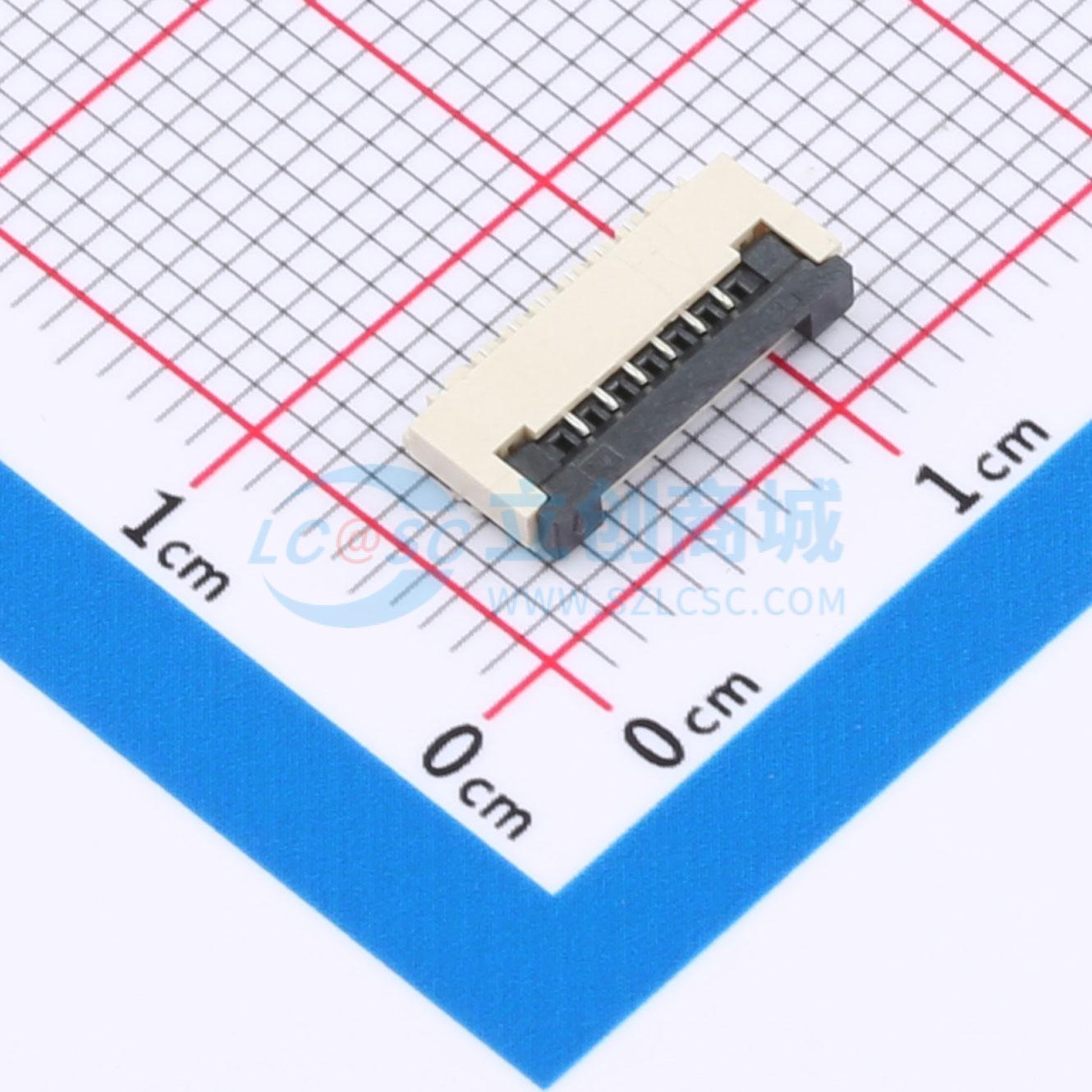 HC-FPC-1.0-6P-FH20实物图