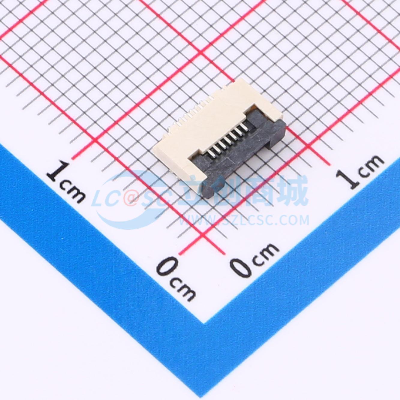 点击查看大图 HC-FPC-0.5-7P-FH20实物图