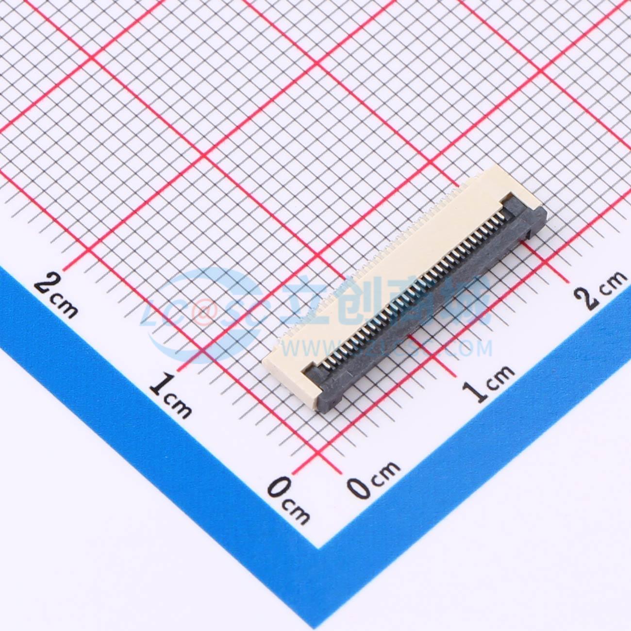 点击查看大图 HC-FPC-0.5-32P-FH20实物图