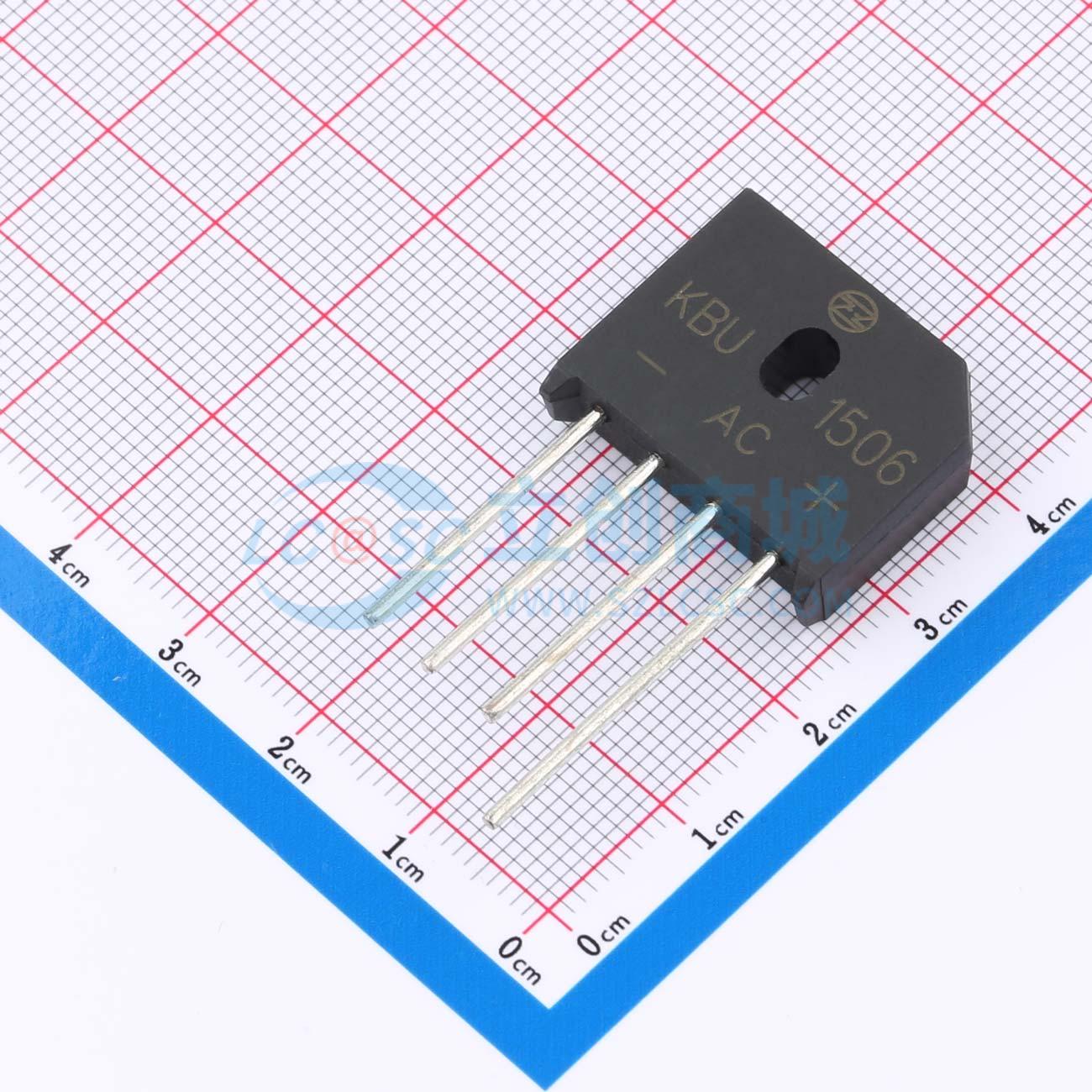 点击查看大图 KBU1506实物图