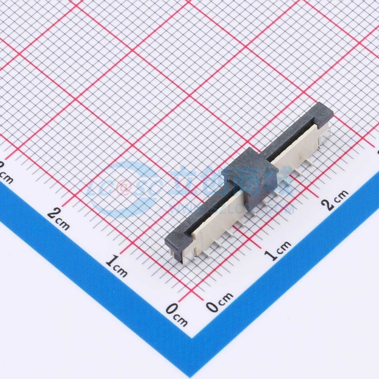 点击查看大图 HC-FPC-1.0-20P-LH25实物图