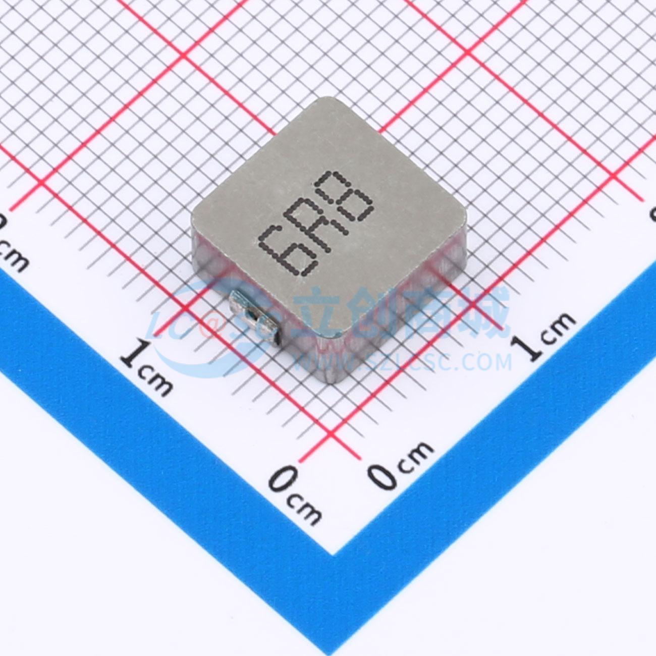 点击查看大图 YSPI1050S-6R8M实物图
