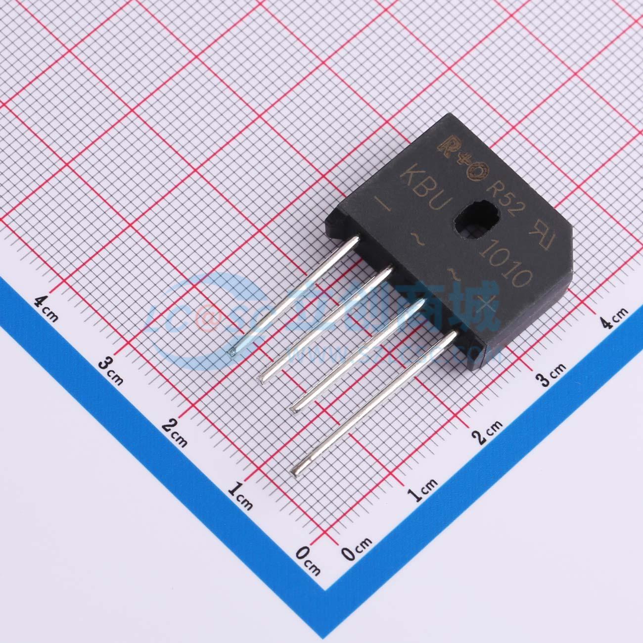 点击查看大图 KBU1010实物图
