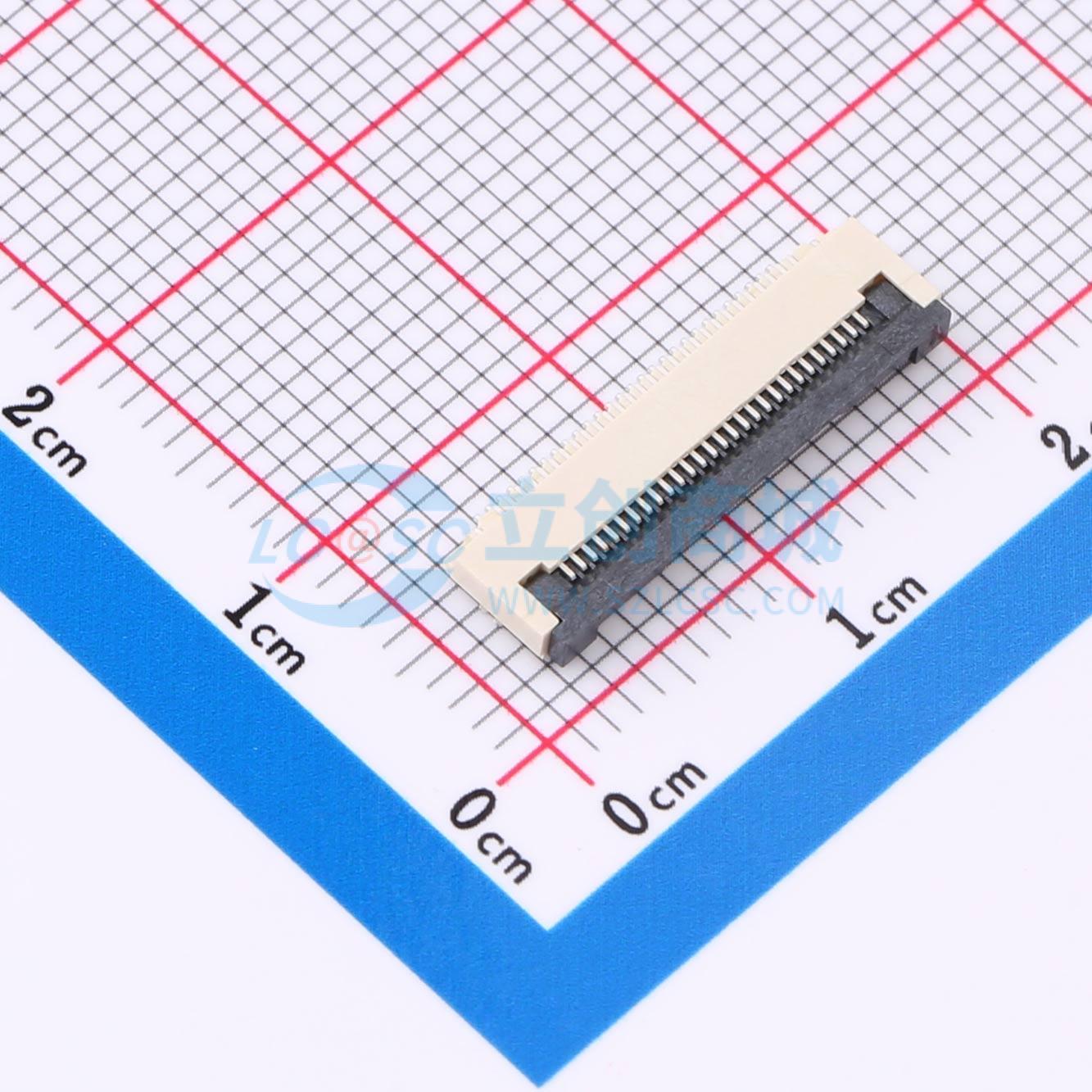 点击查看大图 HC-FPC-0.5-28P-FH20实物图