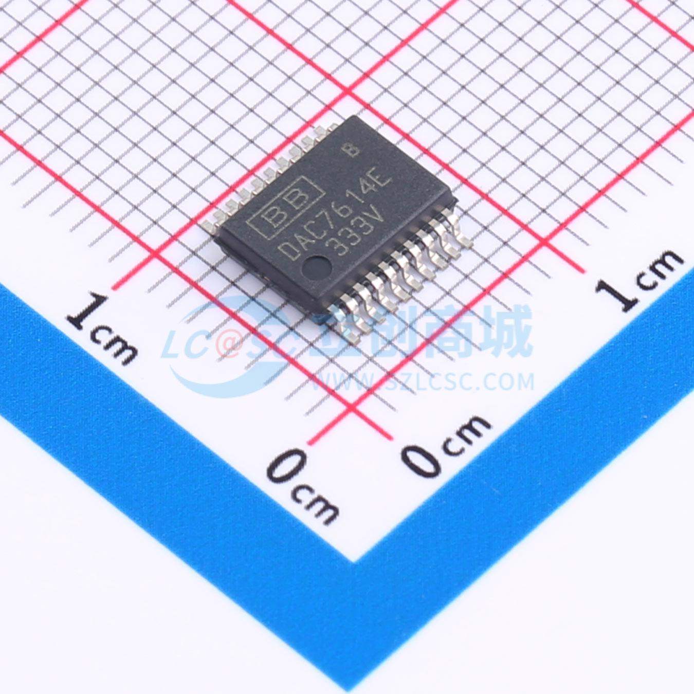 点击查看大图 DAC7614EB实物图