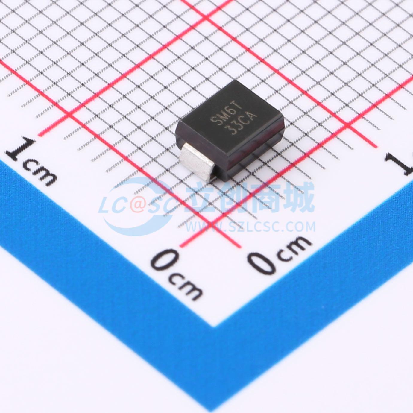 点击查看大图 SM6T33CA-MS实物图