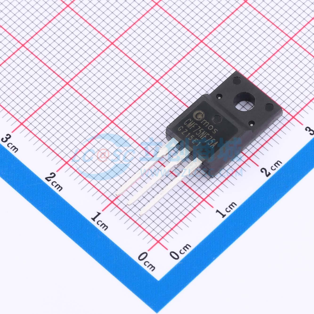 点击查看大图 CMF75NF75A实物图