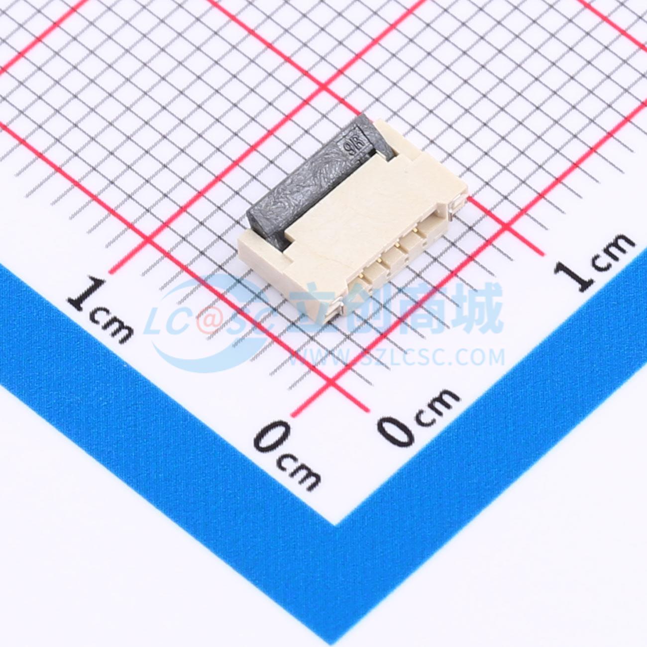 点击查看大图 HC-FPC-1.0-4P-FHH20实物图