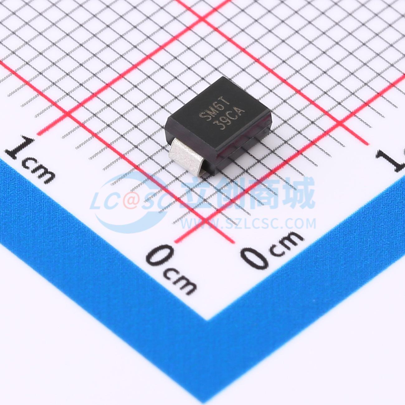 点击查看大图 SM6T39CA-MS实物图
