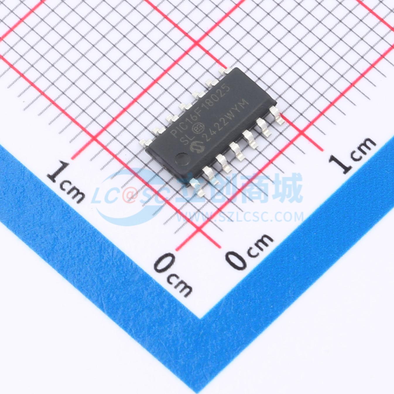 PIC16F18025-I/SL实物图