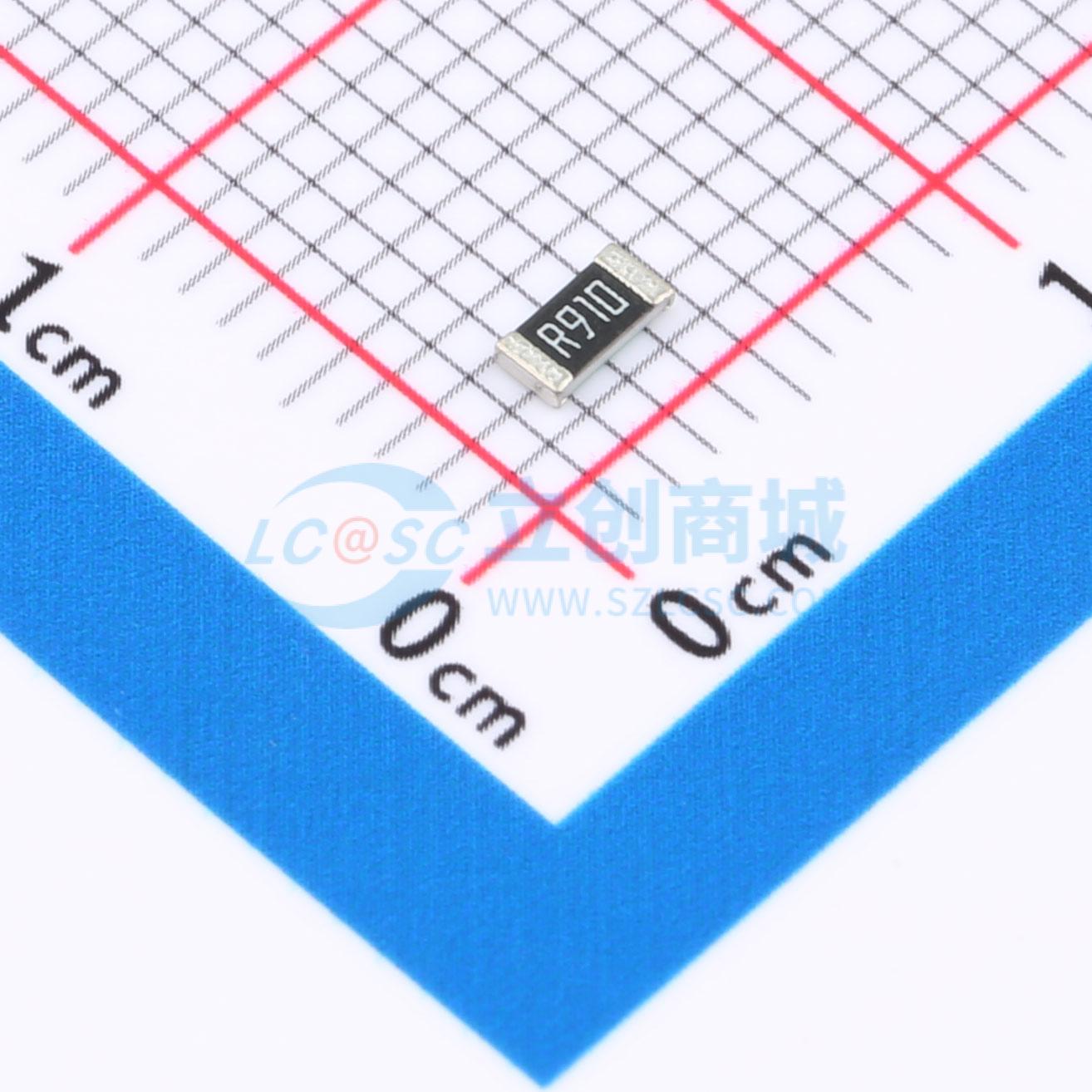 点击查看大图 PE1206FRF470R91L实物图