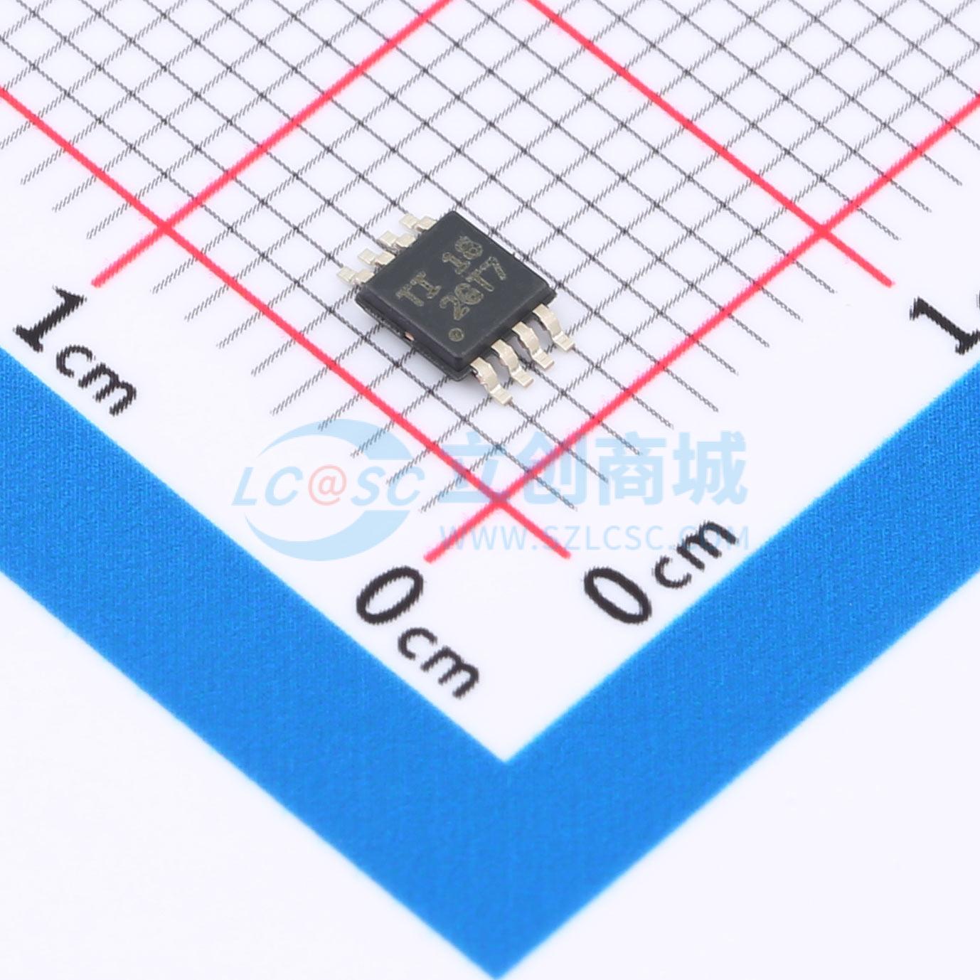 点击查看大图 TLV76725DGNR实物图