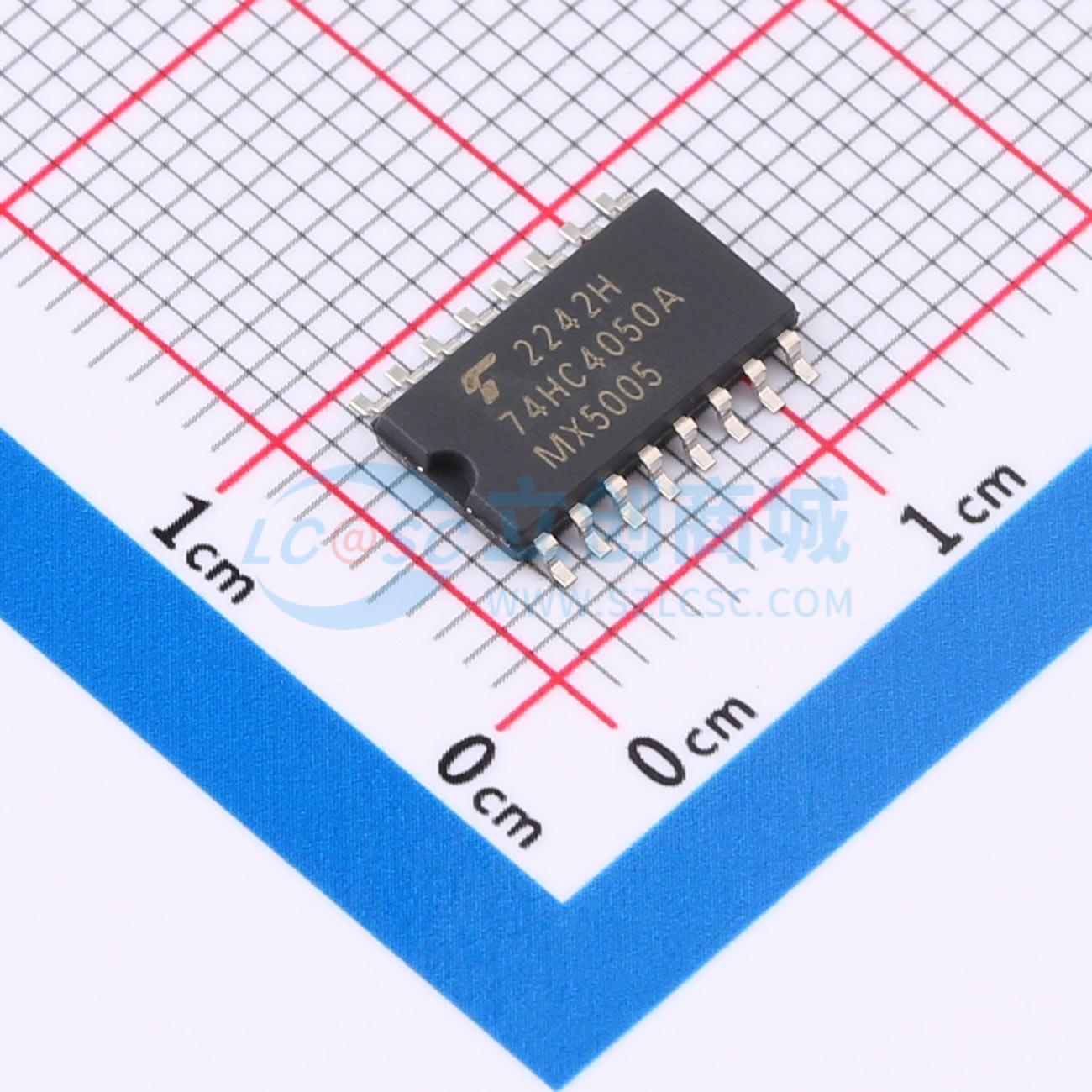 点击查看大图 TC74HC4050AFELF实物图