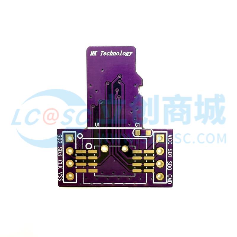 MKSDTestboard-D1实物图