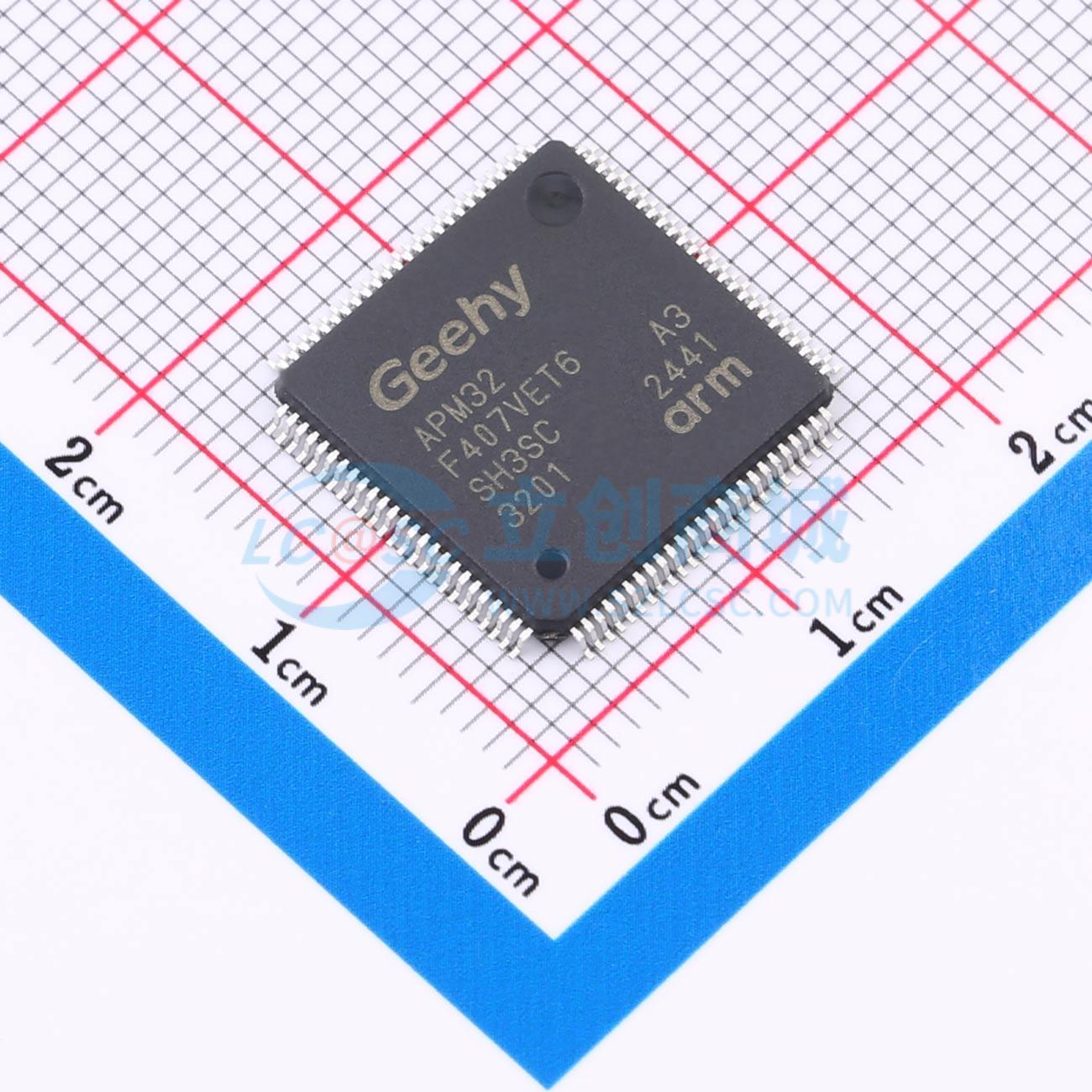 点击查看大图 APM32F407VET6实物图