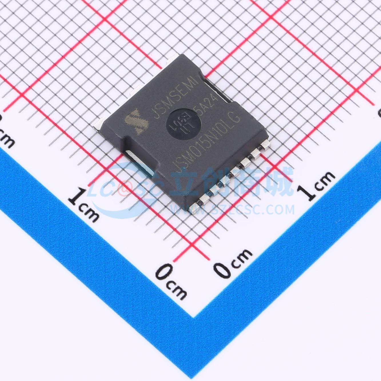 点击查看大图 JSM015N10LG实物图