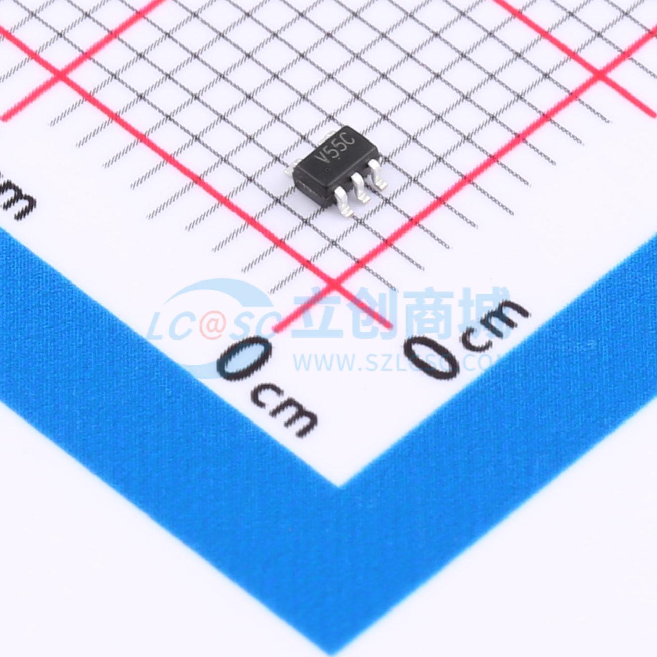 点击查看大图 EM74LVC1G07GW实物图