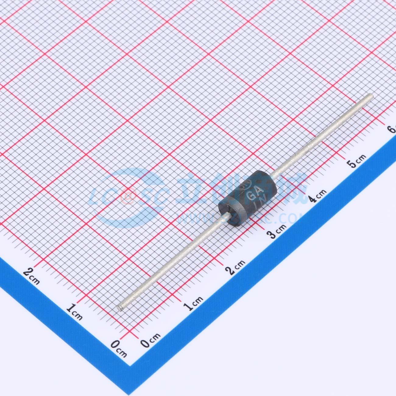 点击查看大图 1N5404G实物图