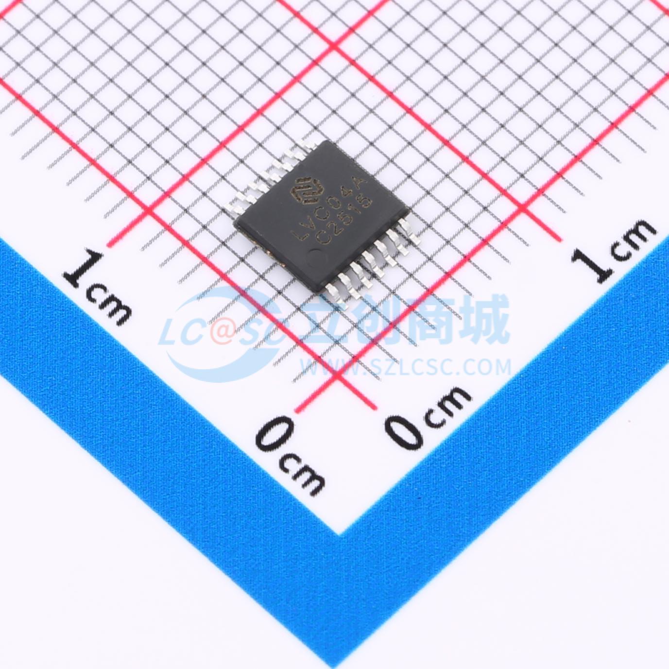 点击查看大图 EM74LVC04APW实物图