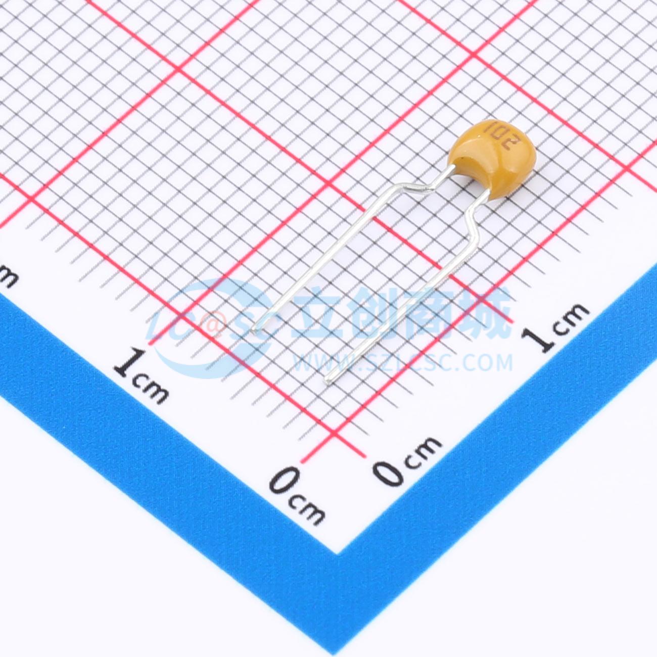 点击查看大图 CT4-0603B102K500F3-Y实物图