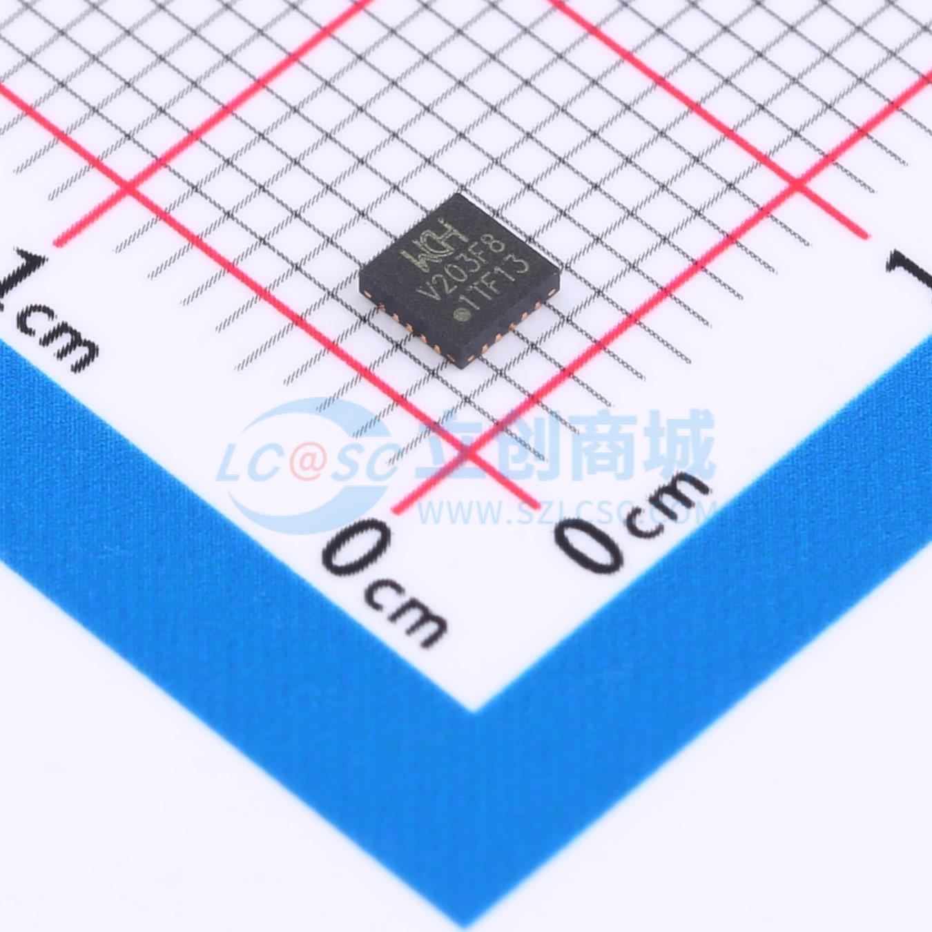 点击查看大图 CH32V203F8U6实物图