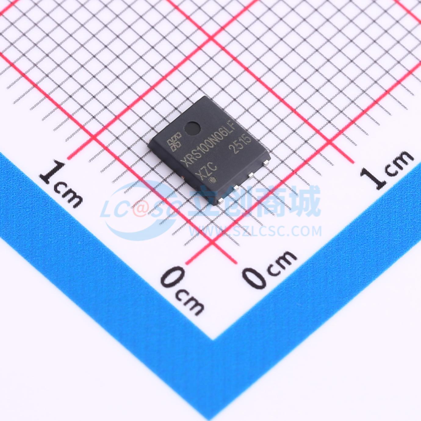 点击查看大图 XRS100N06LF实物图
