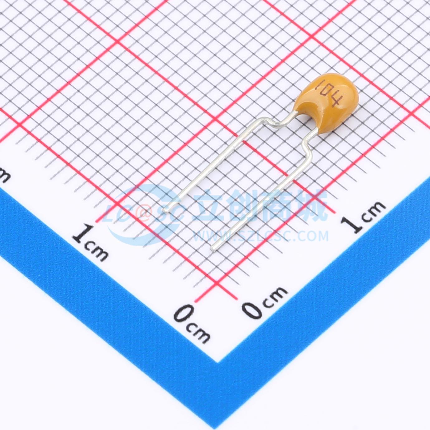 点击查看大图 CT4-0805B104K101F3-Y实物图