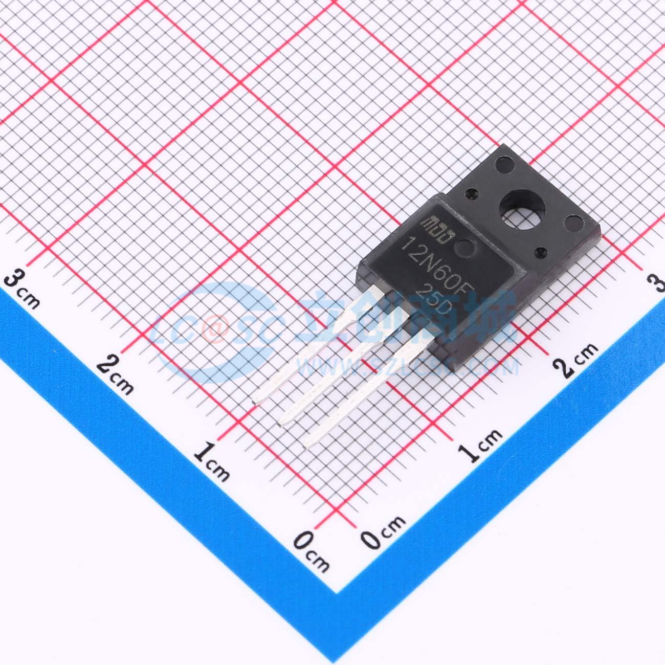 点击查看大图 MDD12N60F实物图